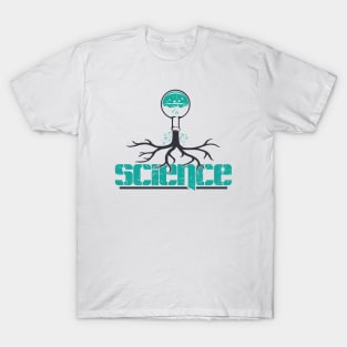 Science Lovers With Beaker T-Shirt